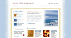 Desktop Screenshot of celticchristmasmusic.com